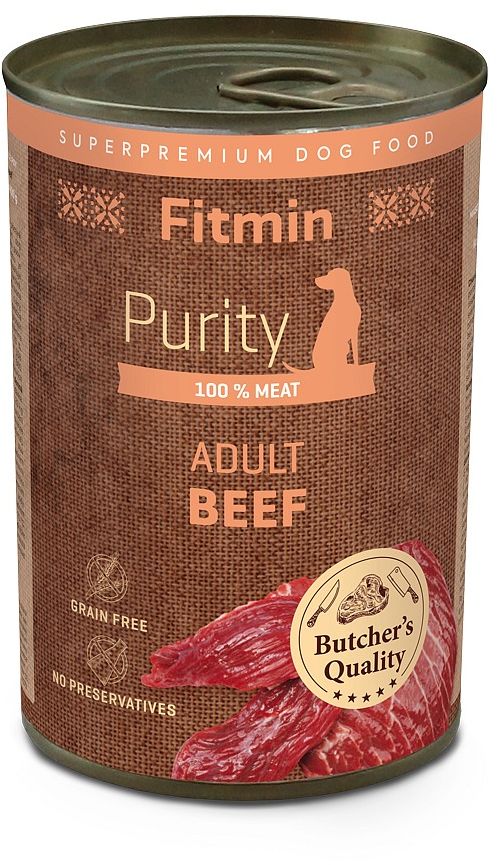 Fitmin Purity Fitmin Dog Purity Beef konzerva pro psy hovězí 400g