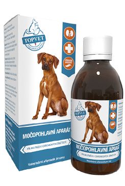 TOPVET Močopohlavní aparát sirup pro psy 200ml