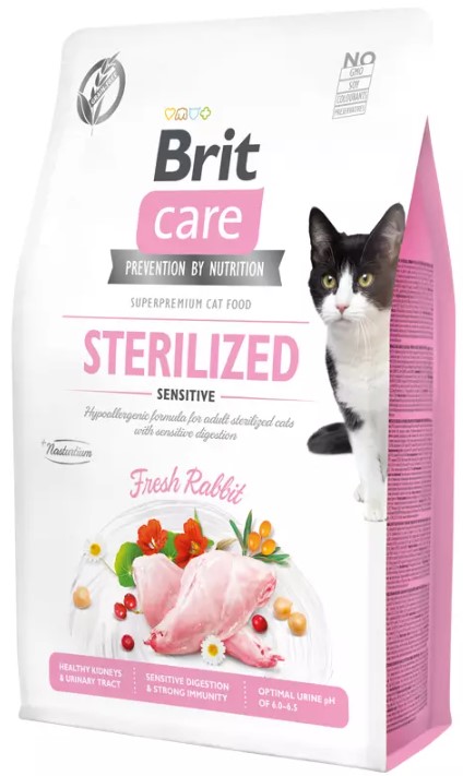 Brit Care Cat Grain-Free Sterilized Sensitive 2 kg