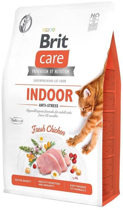 Brit Care Cat Grain-Free Indoor Anti-stress 2kg