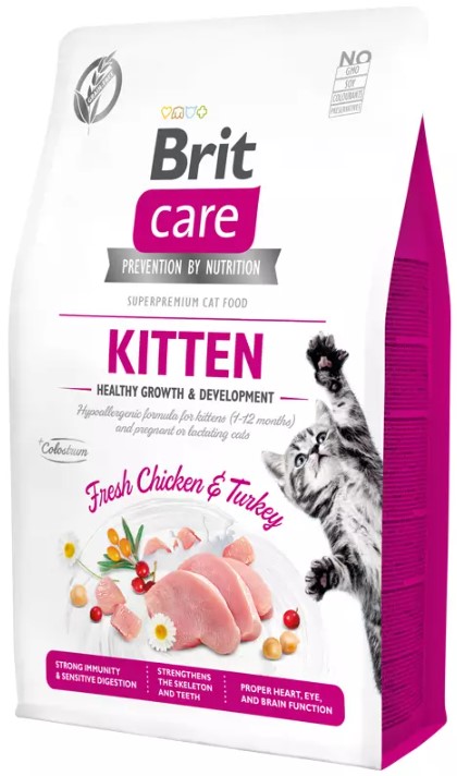 Brit Care Cat Grain-Free Kitten Healthy Growth & Development 2kg