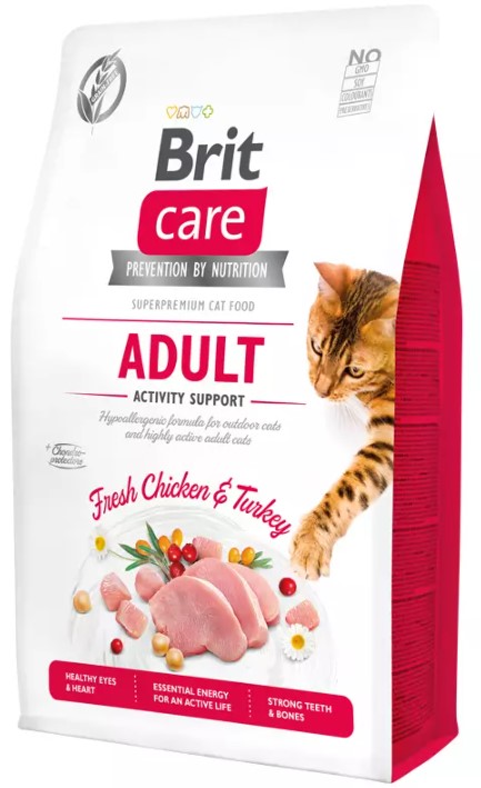 Brit Care Cat Grain-Free Adult Activity Support 2kg