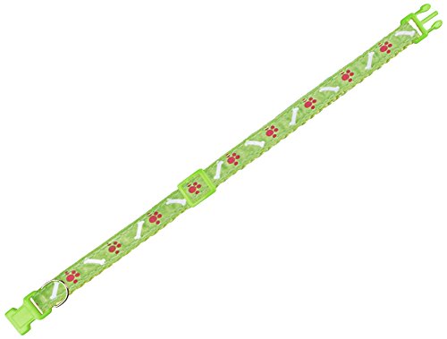 Nobby MINI tenký obojek XS-S 20-35cm zelená