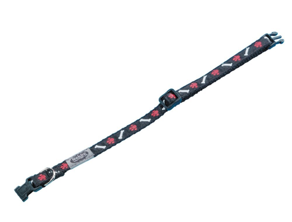 Nobby MINI tenký obojek XXS 13-20cm černá