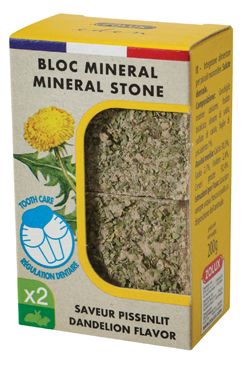 Zolux Eden minerální kámen pro hlodavce s pampeliškou 2x100g