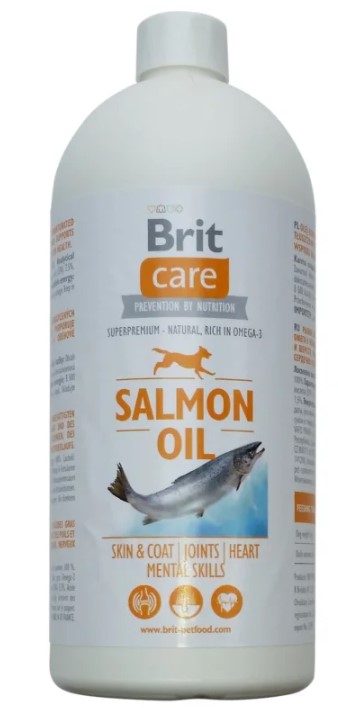 Brit Care lososový olej pes 1l