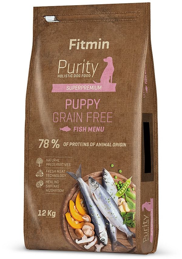 Fitmin Purity Fitmin dog Purity GF Puppy Fish 12kg