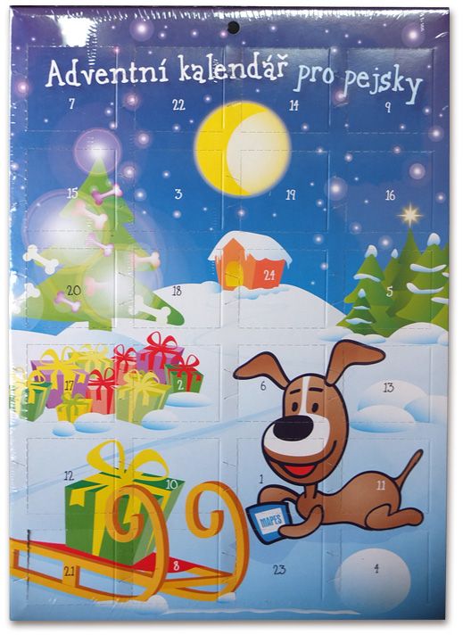Mapes Adventní kalendář pro psy min. 280 g