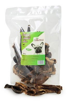 NATURECA Jehněčí plíce sušené pochoutka pro psy 500g