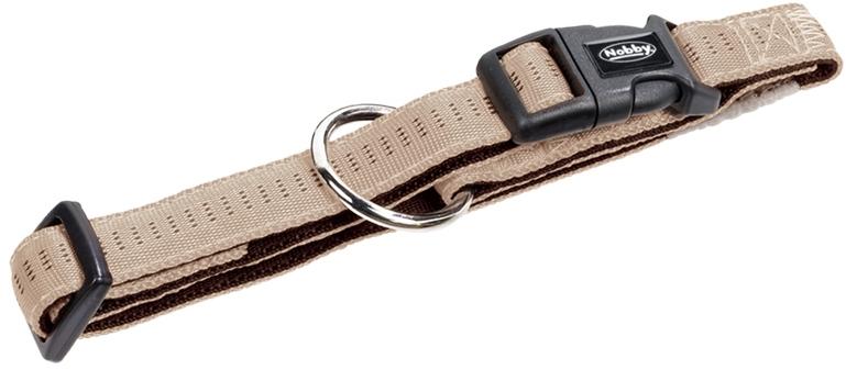 Nobby SOFT GRIP obojek S-M 30-45cm / 20mm béžová