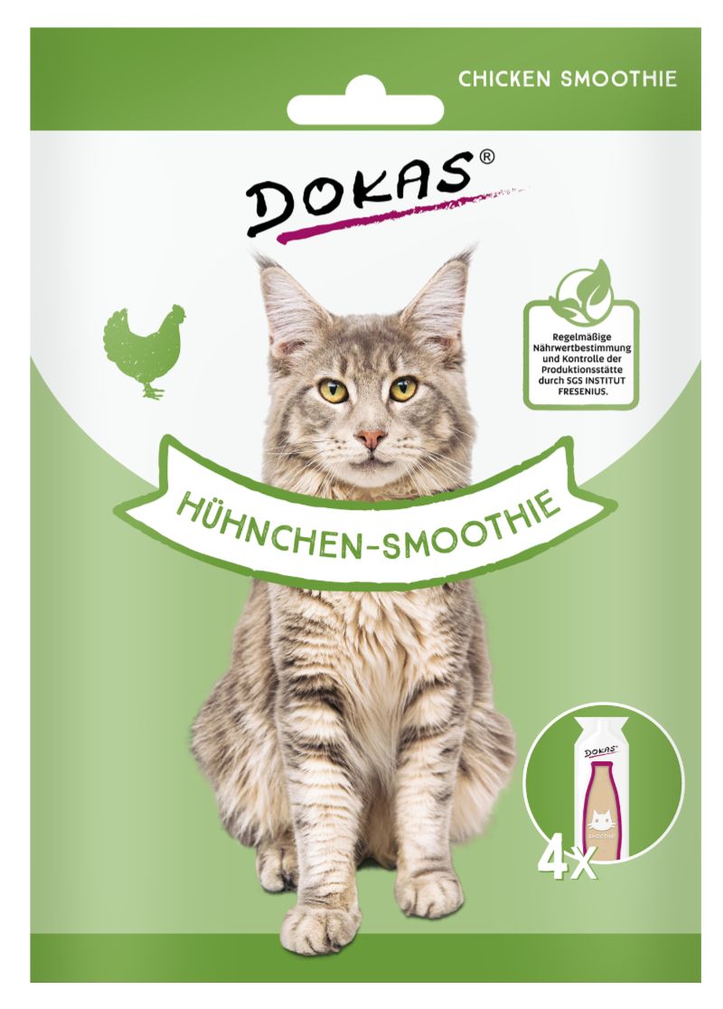Dokas Kuřecí smoothie pro kočky 120ml