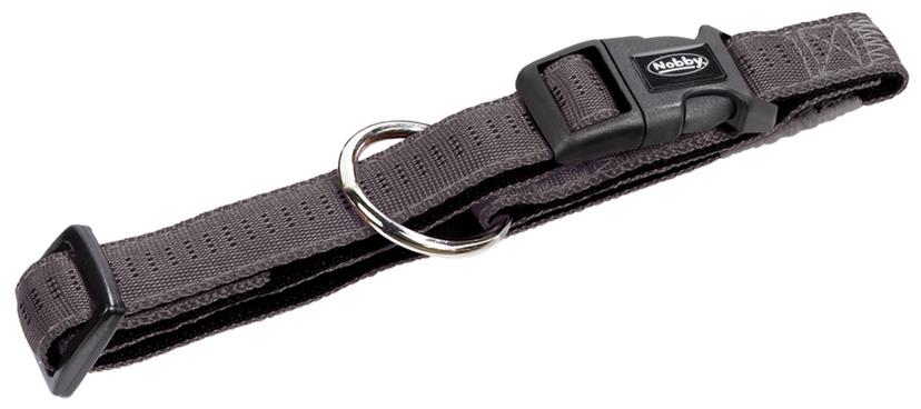 Nobby SOFT GRIP obojek XS 20-30cm / 10mm tmavě šedá
