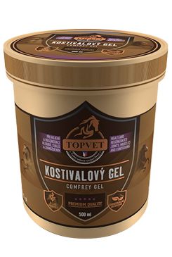 TOPVET Kostivalový gel pro koně 500ml