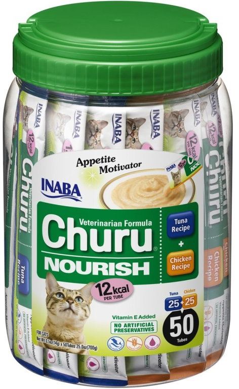 Churu Cat Vet Nourish Purée Tuna&Chicken Var. 50x14g