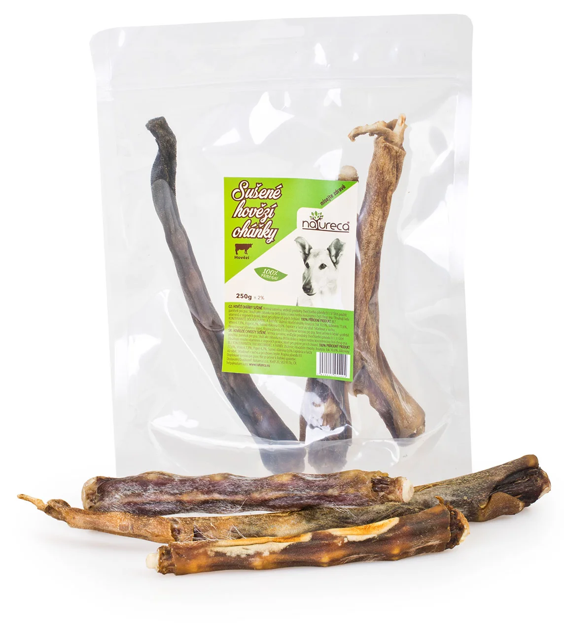 NATURECA pochoutka Hovězí oháňky sušené 1kg