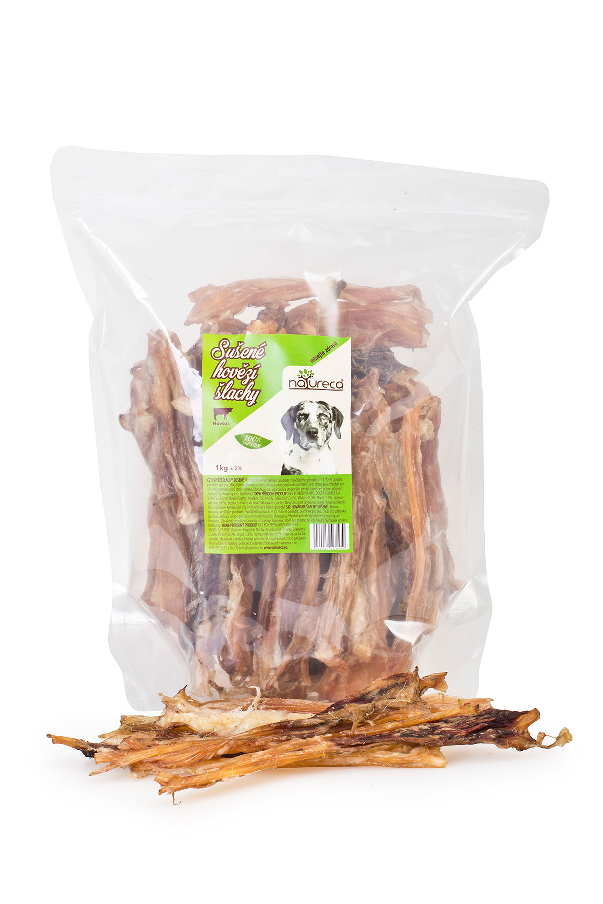 NATURECA pochoutka Hovězí šlachy sušené 1kg