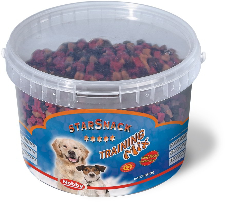 Nobby StarSnack Training Mix kyblík pamlsky pro psa 1,8kg