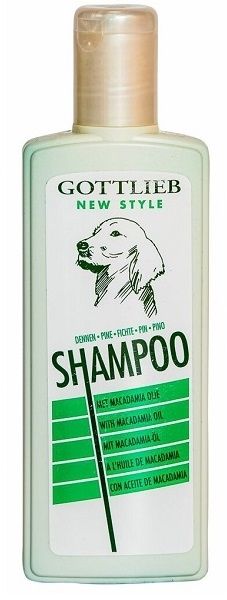 Gottlieb šampon s makadamovým olejem Smrkový 300ml pes