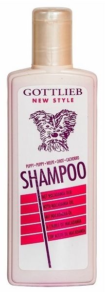 Gottlieb šampon s makadamovým olejem 300ml štěně