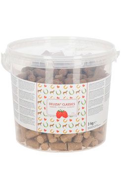 KERBL Pochoutka pro koně DELIZIA malina 3kg kbelík