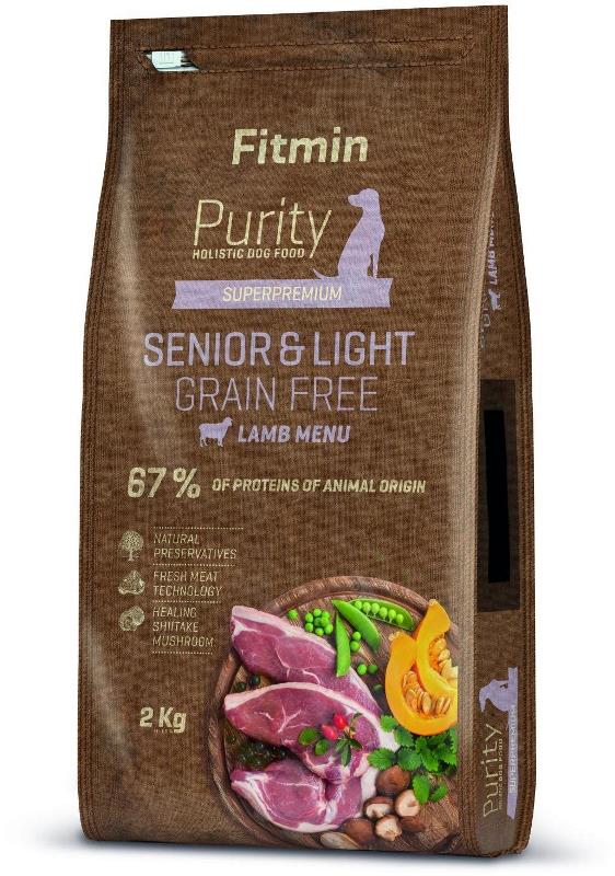 Fitmin Purity Fitmin dog Purity GF Senior & Light Lamb 2kg