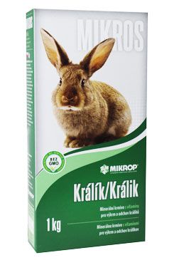 Mikrop Mikros Králík plv 1kg krabička