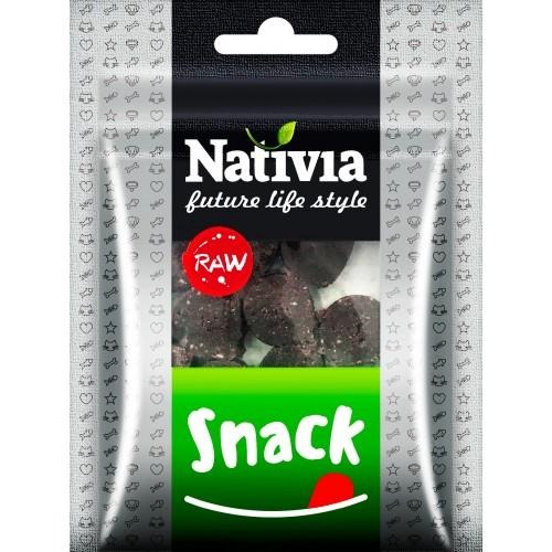 Nativia pochoutka pro psy RAW SNACK 50g