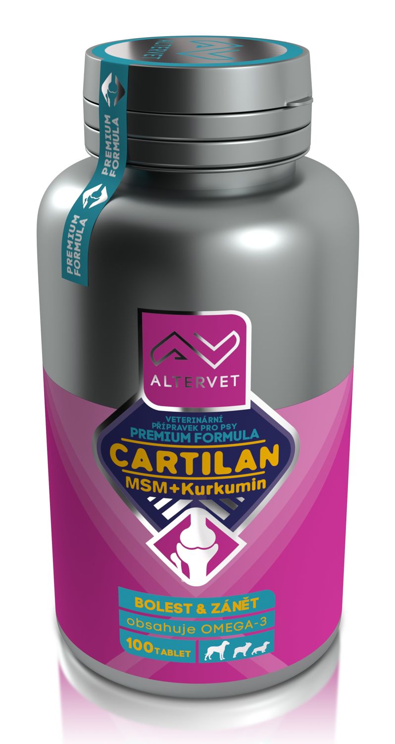 CARTILAN MSM+KURKUMIN 100tbl Altervet