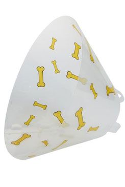 Kruuse Límec ochranný BUSTER plastový Bone žlutý 20cm