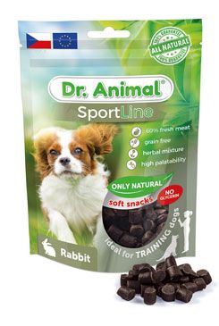 Noviko pochoutka Dr. Animal Sportline králík 100g