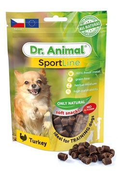 Noviko pochoutka Dr. Animal Sportline krocan 100g