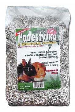 JUKO Podestýlka z konopného pazdeří 10l