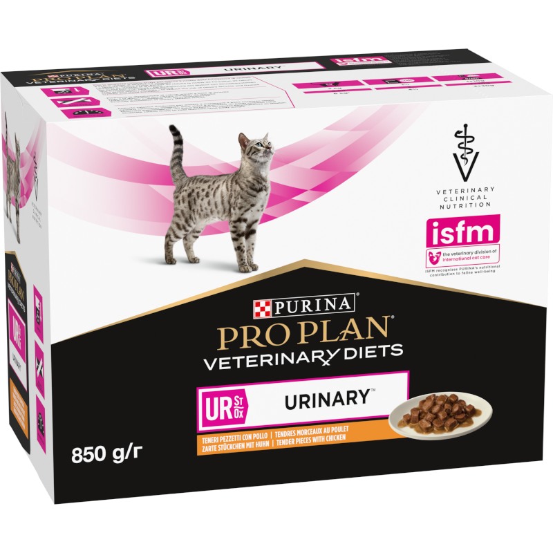 Pro Plan VD Purina PPVD Feline - UR St/Ox Urinary Chicken kapsička 10x85 g