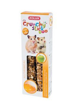 Zolux Crunchy Stick jablko a vejce Křeček 2 ks 115 g