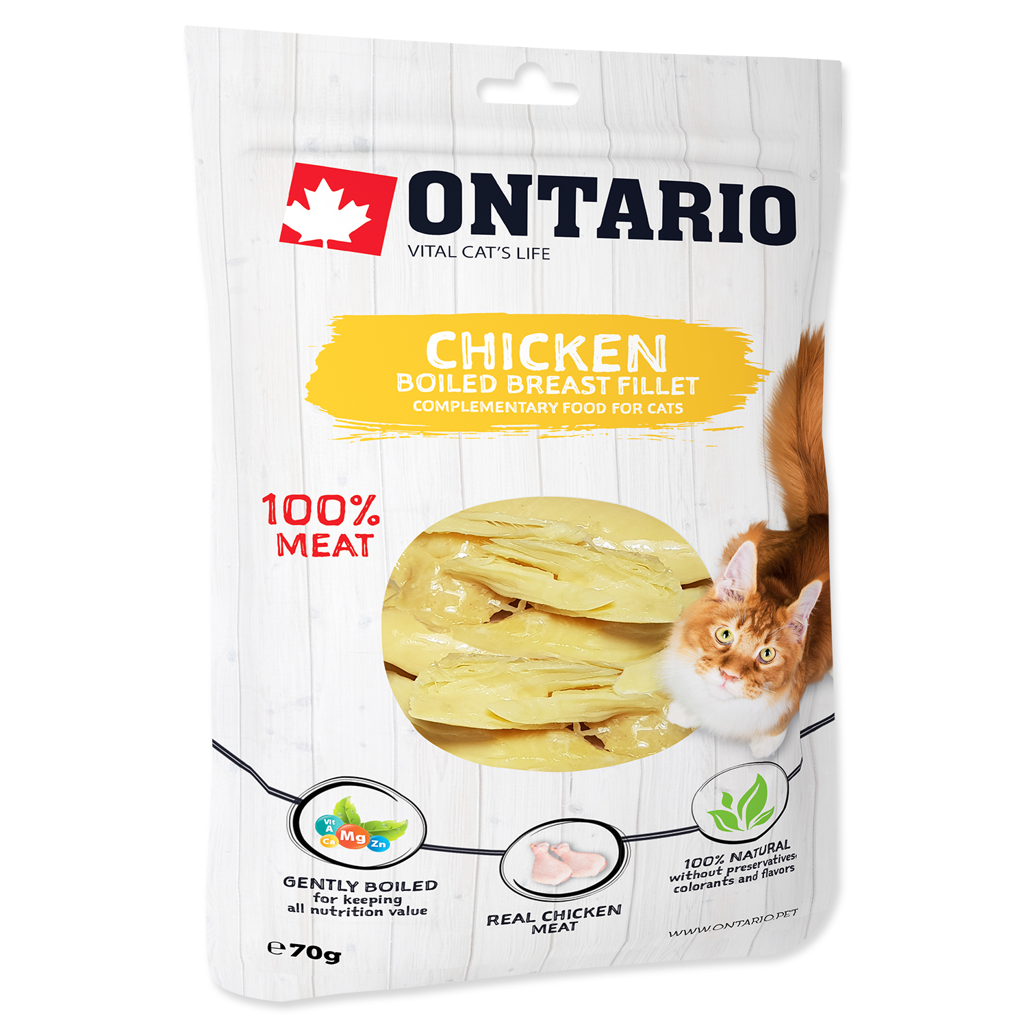 ONTARIO Boiled Chicken Breast Fillet 70 g