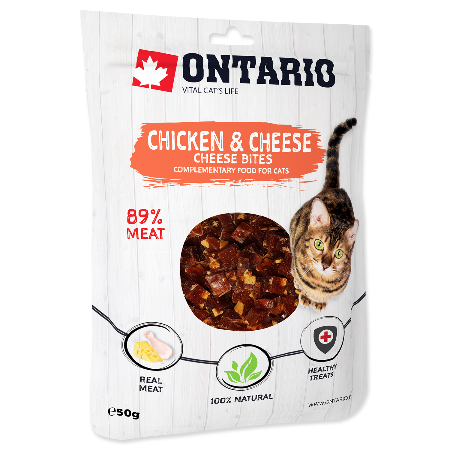 ONTARIO Chicken and Cheese Bites 50 g