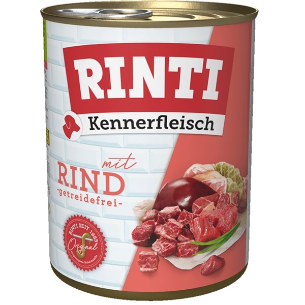 Rinti Dog Kennerfleisch konzerva Hovězí 800g