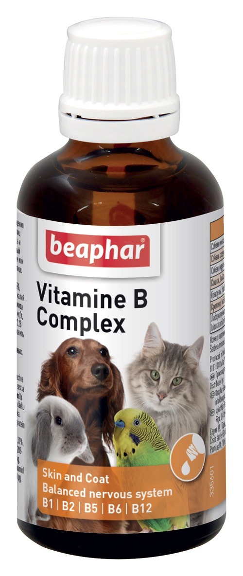 Tekuté vitamíny BEAPHAR B-komplex 50 ml