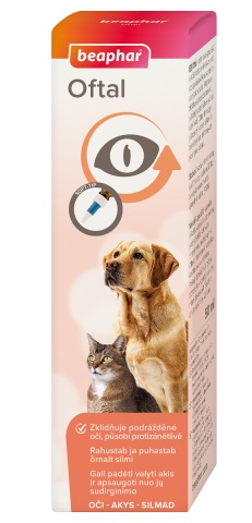 Kapky oční BEAPHAR Oftal 50 ml