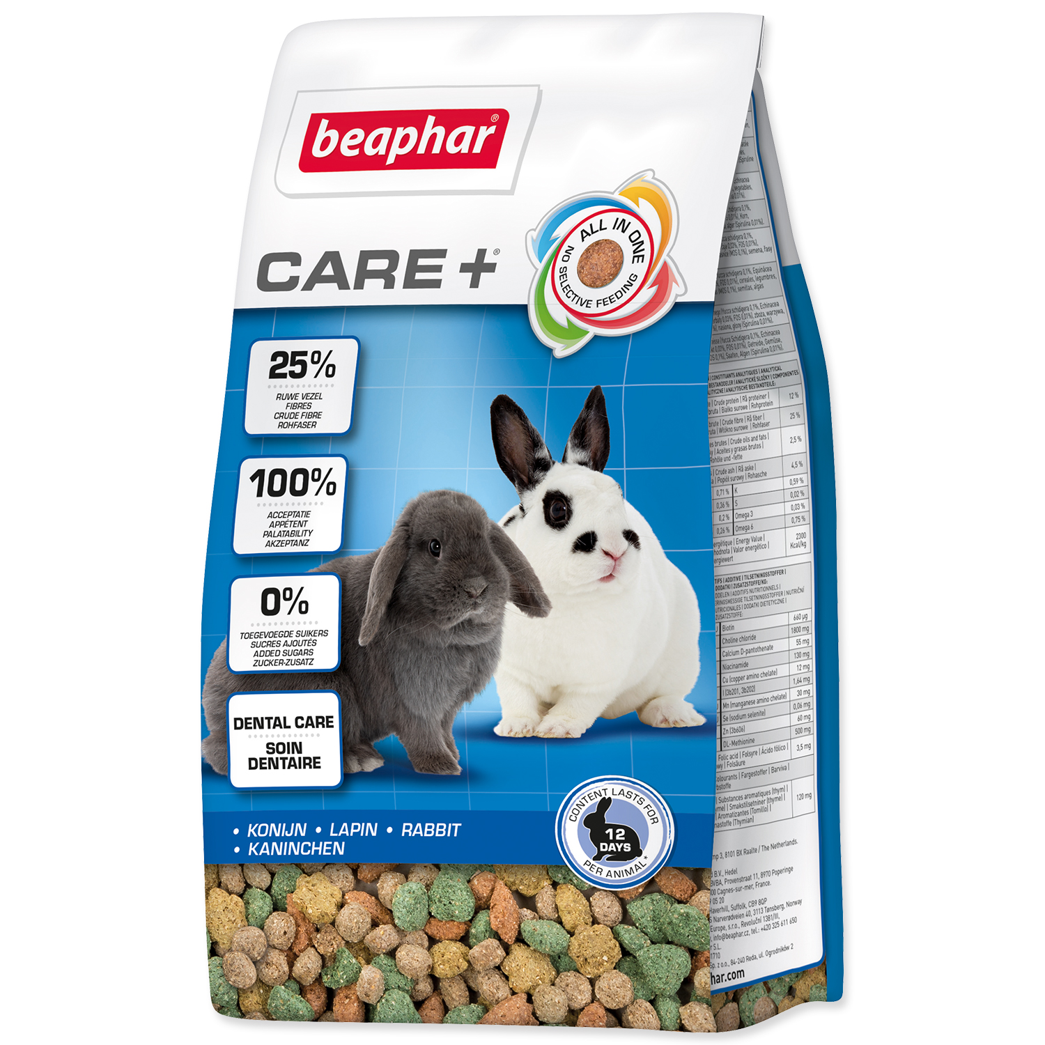 BEAPHAR CARE+ králík 250 g