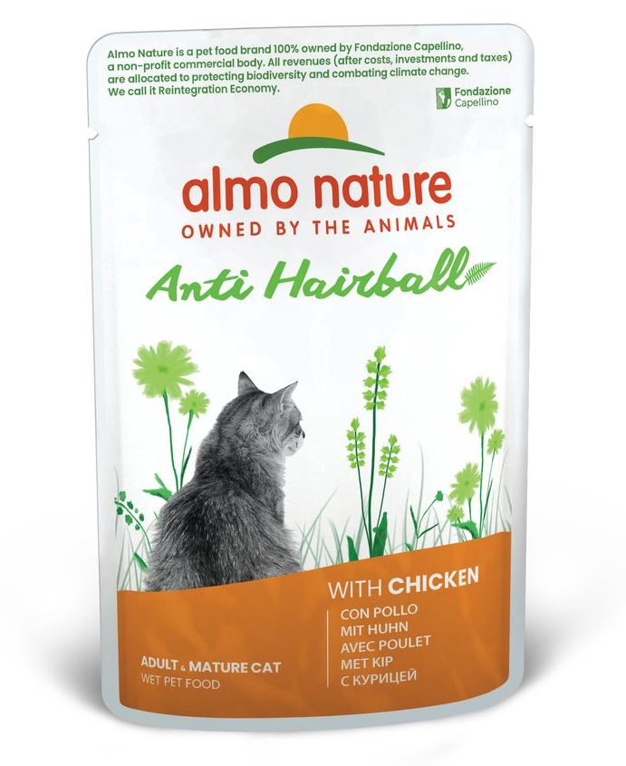 Almo Nature Holistic Anti-Hairball - Kuře 70g