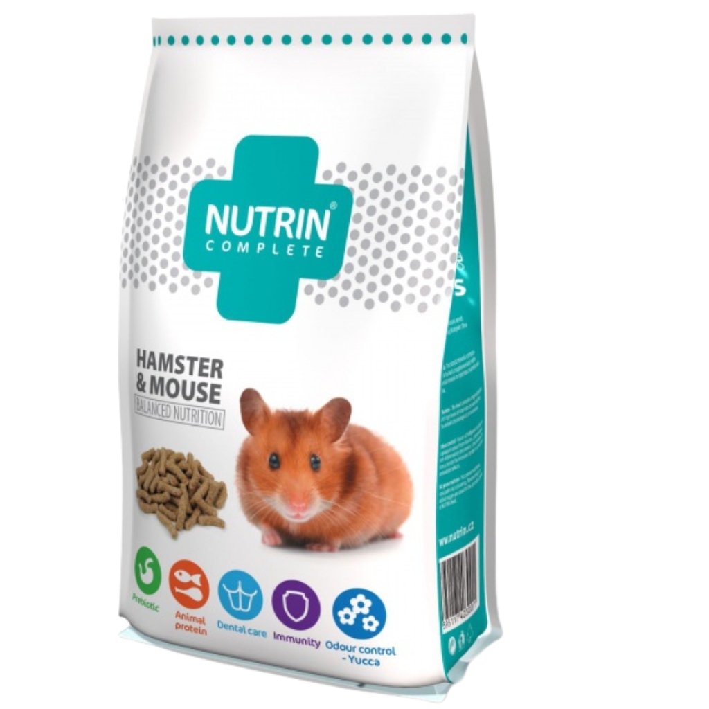 Levně NUTRIN Complete křeček & myš 400g