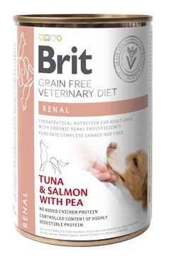 Brit Veterinary Brit VD Dog GF konz. Renal 400g