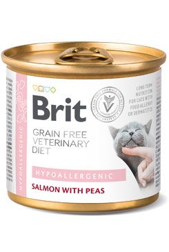 Brit Veterinary Brit VD Cat GF konz. Hypoallergenic 200g