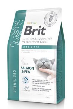 Brit Veterinary Brit VD Cat GF Care Sterilised 2kg