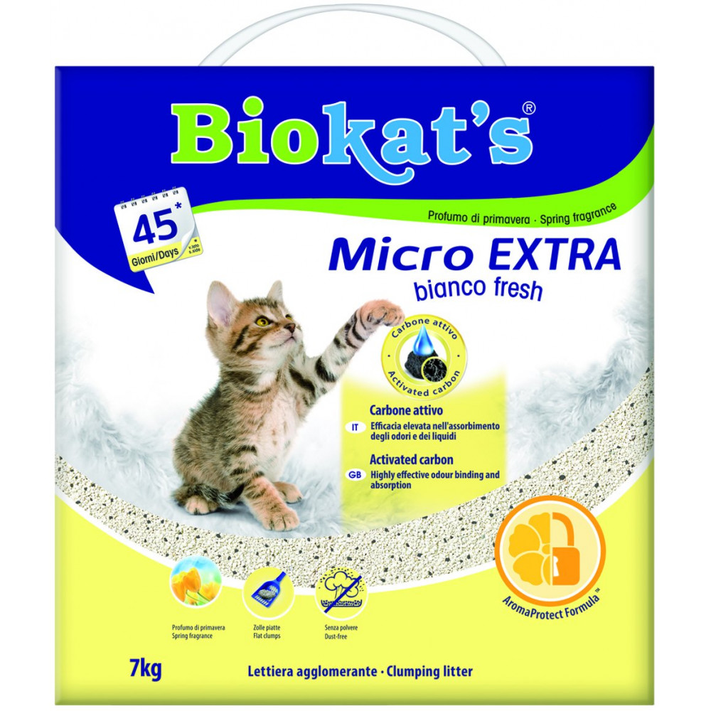 Biokat´s Biokats Micro EXTRA bianco fresh podestýlka 7 kg
