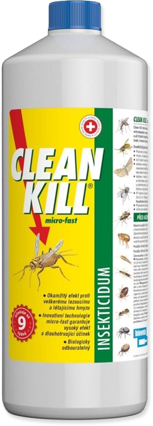 Clean Kill antiparazitní sprej na prostředí 1000ml