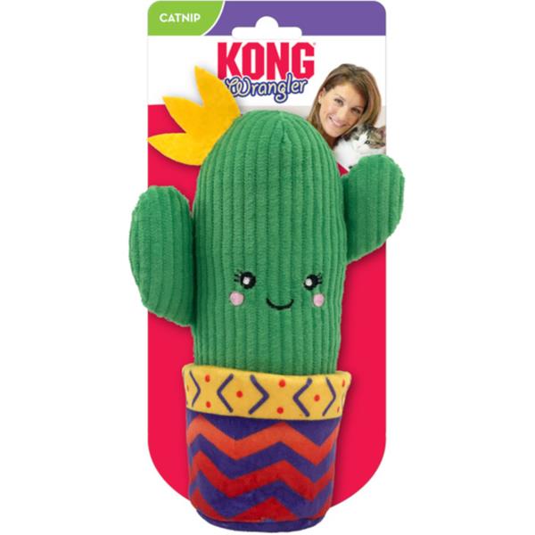 KONG Company Limited Hračka cat Wrangler kaktus
