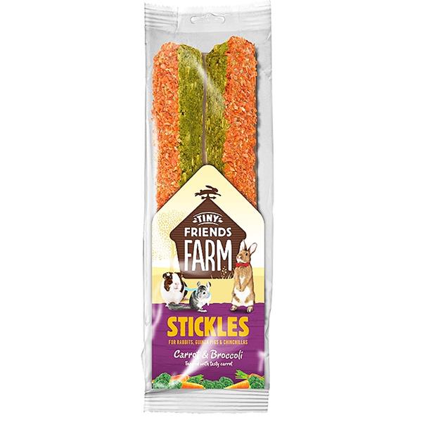 Tiny Friends FARM Supreme Tiny FARM tyčinky mrkev a brokolice 2 ks 100 g