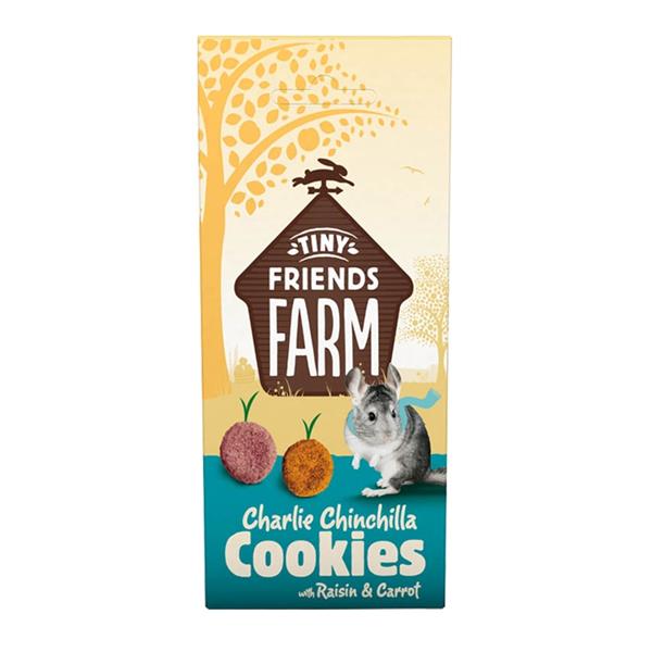 Tiny Friends FARM Supreme Tiny FARM Snack Charlie Cookies - činčila 120 g